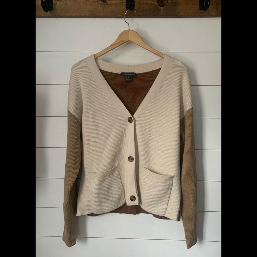 French Connection Colour Block Cardigan